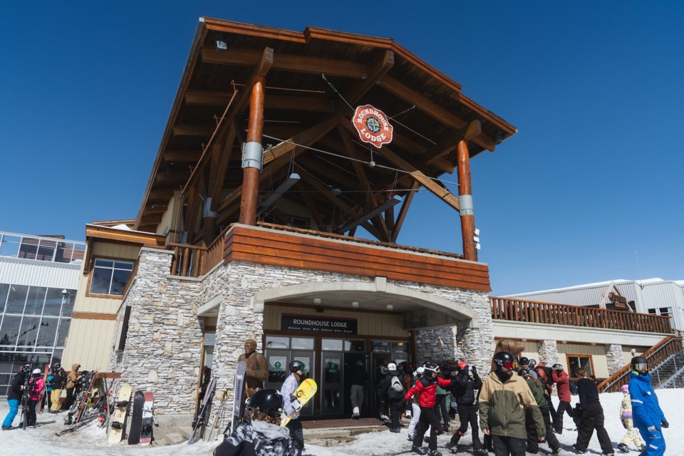 The Roundhouse Lodge on Whistler Mountain.