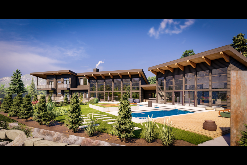 Wedge Mountain Lodge & Spa is due to open for business this fall in WedgeWoods, about 15 minutes north of Whistler Village. 
