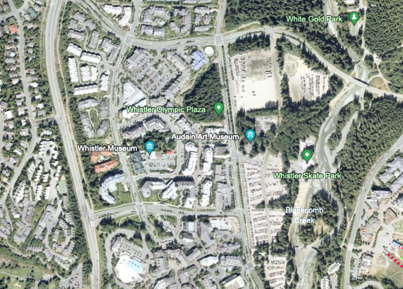 Why is Google Maps for Whistler so outdated?