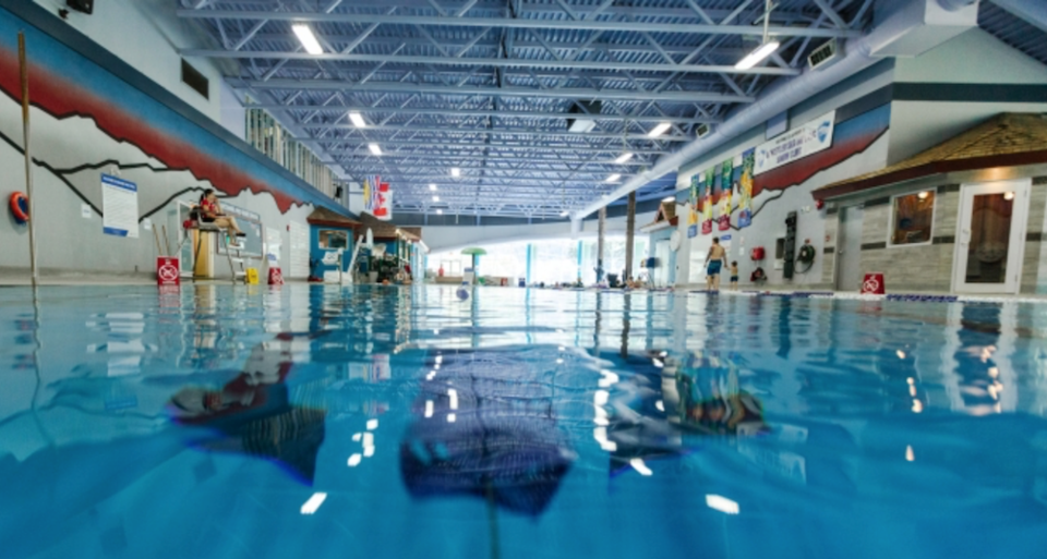 Whistler Meadow Park Sports Centre swimming pool - by Mirae Campbell