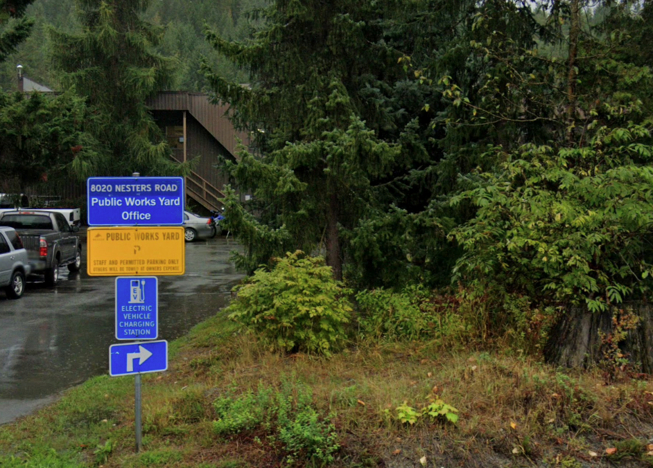 Whistler municipal public works yard 