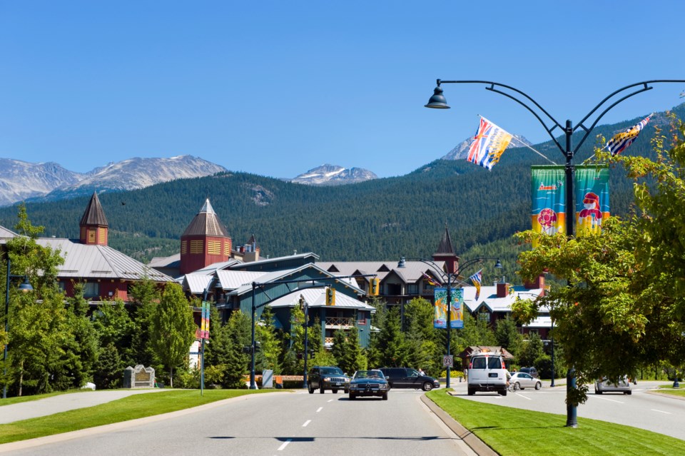 WhistlerVillageBCEntranceFromHwy99