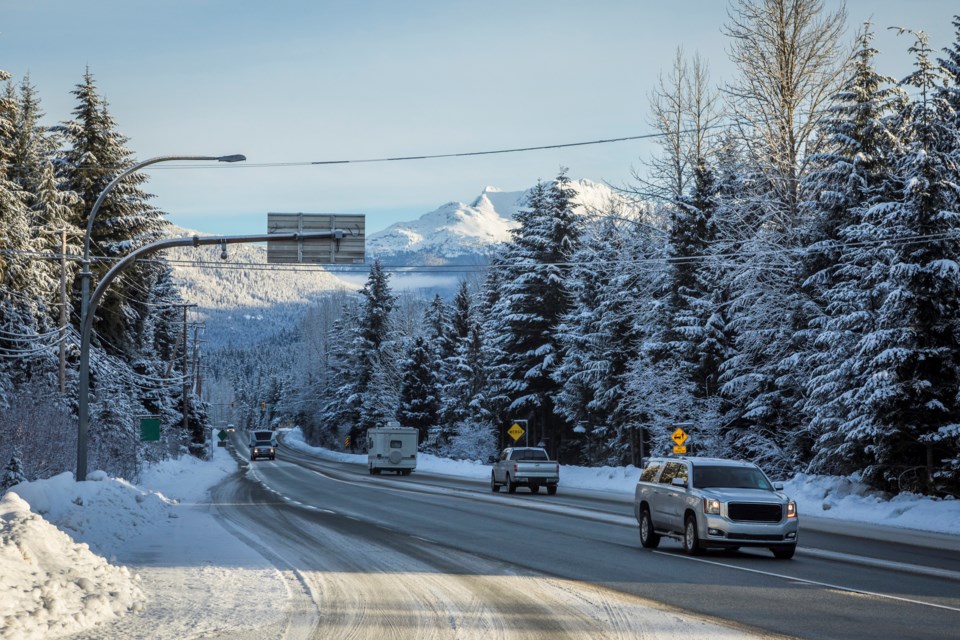 winterhighwaydrivinginwhistlerbc