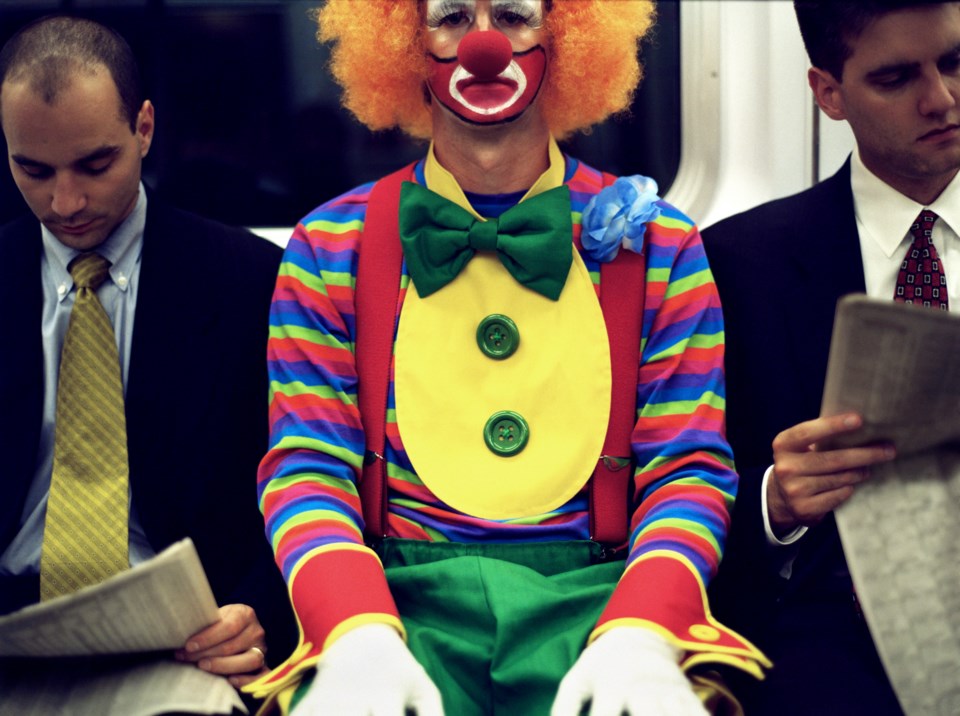 clown editorial election