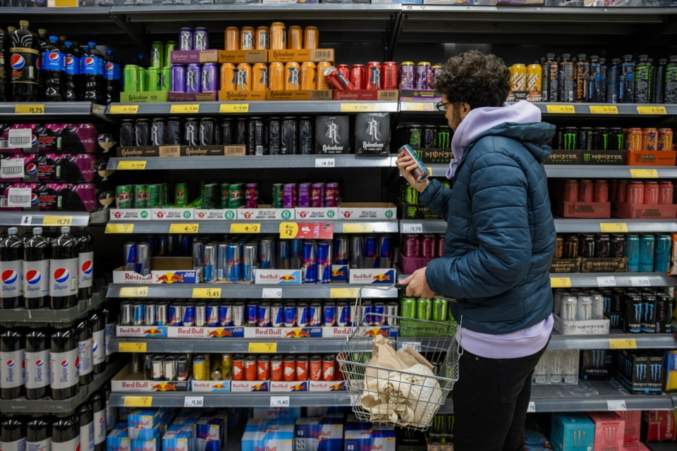 energy drink aisle SolStock Getty Images