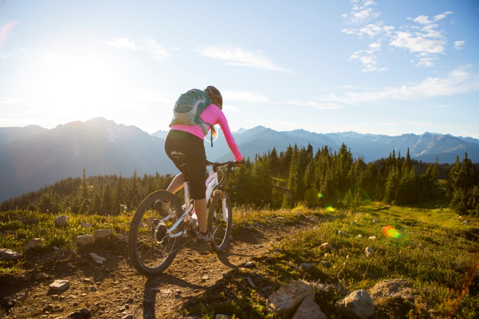 mountain biking in revelstoke bc by Jordan Siemens