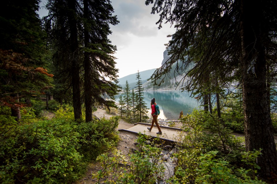 Pique'n Moraine Lake 29.24 PHOTO BY JORDAN SIEMENS-GETTY IMAGES