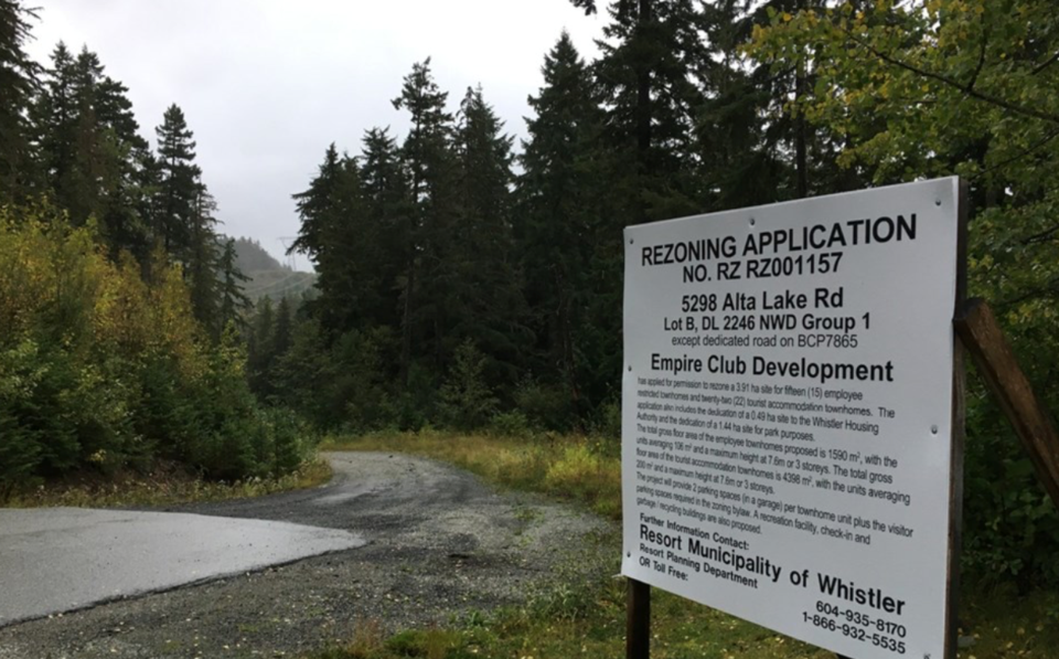 Letter: More confusion about Whistler's Nita Lake project