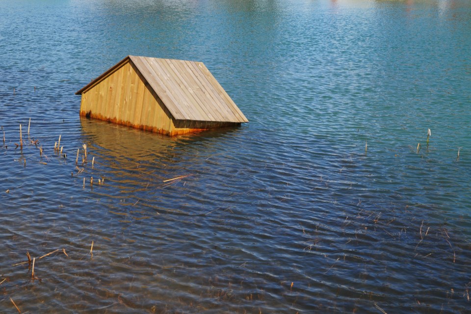 climate sinking house