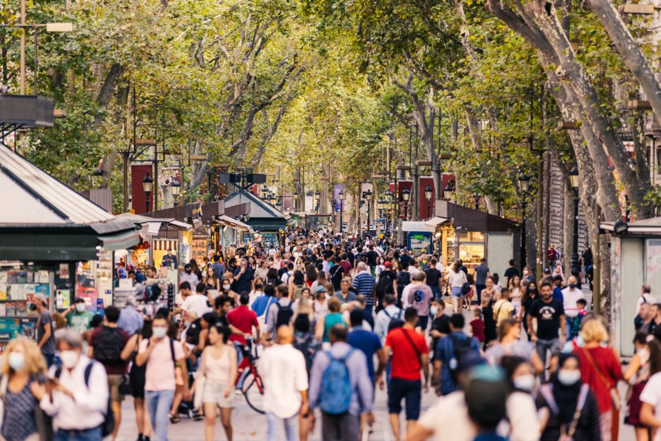 Barcelona La Rambla Overtourism visitor limits