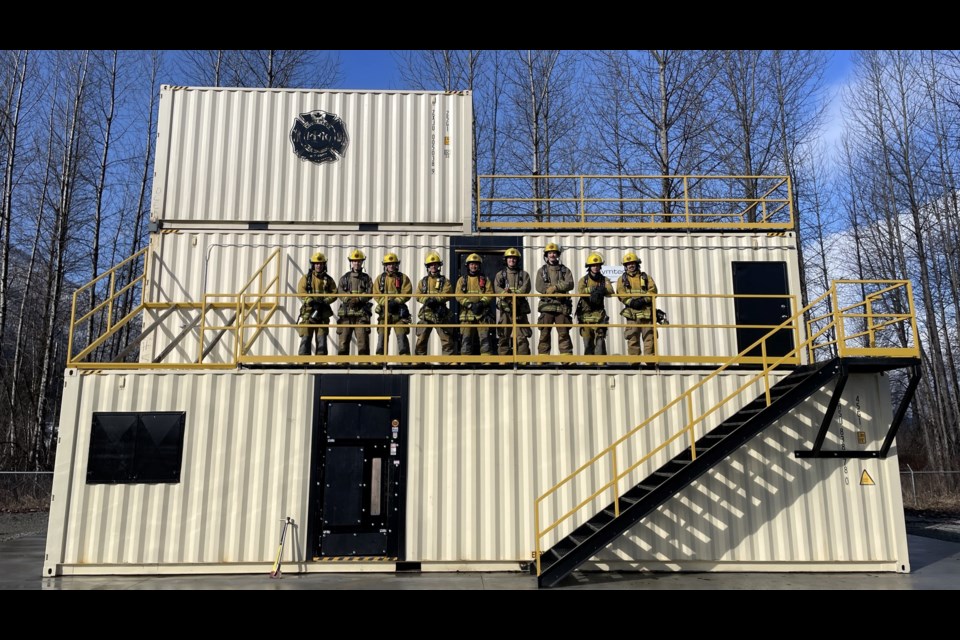 The weekend training saw nine students take part in pursuit of their professional certification. 