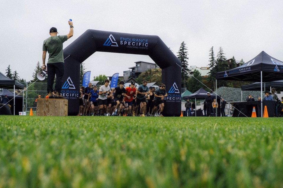 The day kicked off at 7:30 a.m. for the 22k runners and 8 a.m. for the 9k crew.