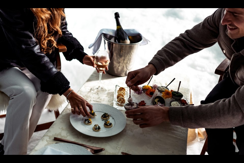 Got a spare $28,000 to burn? Then this dining experience is right up your ally.