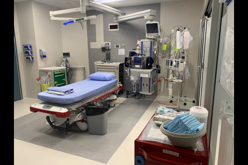 The main trauma room at the Whistler Health Care Centre was unveiled in February 2022, after a $1.5 million, months-long renovation.