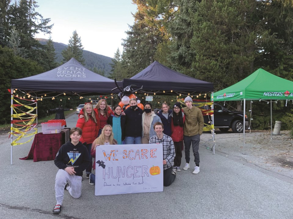 Tapley's halloween food drive