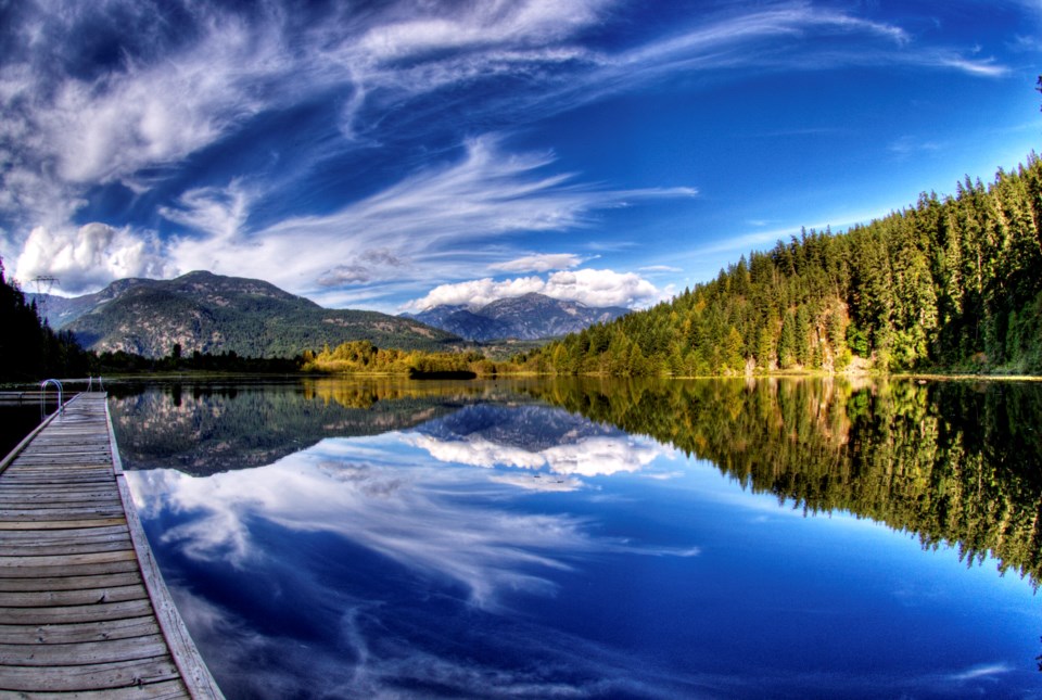 one mile lake pemberton bc