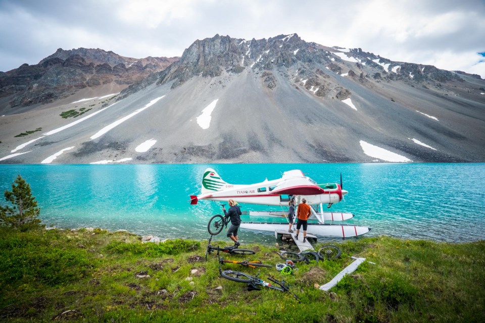 PC Brian Goldstone-plane at Lorna Lake