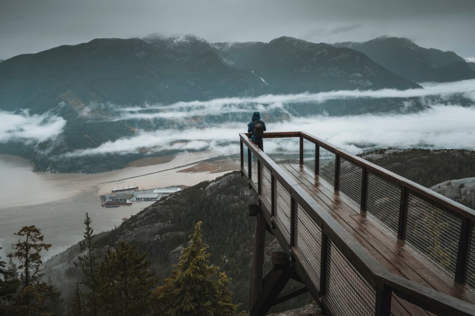 seatoskygondolaviewsquamishbcduringstorm