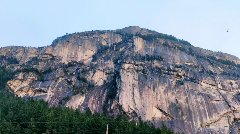 Stawamus chief rescue Squamish rcmp