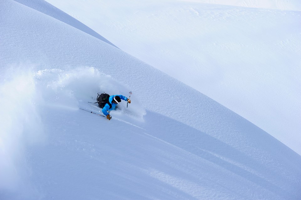 whistler backcountry skiing blower powder conditions