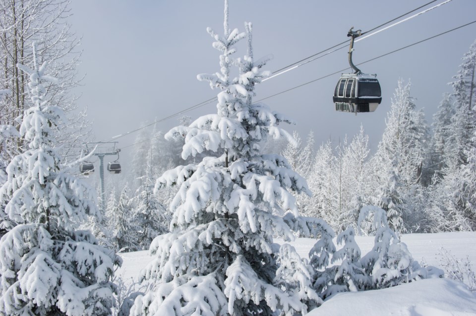 Whistler Blackomb gondola 