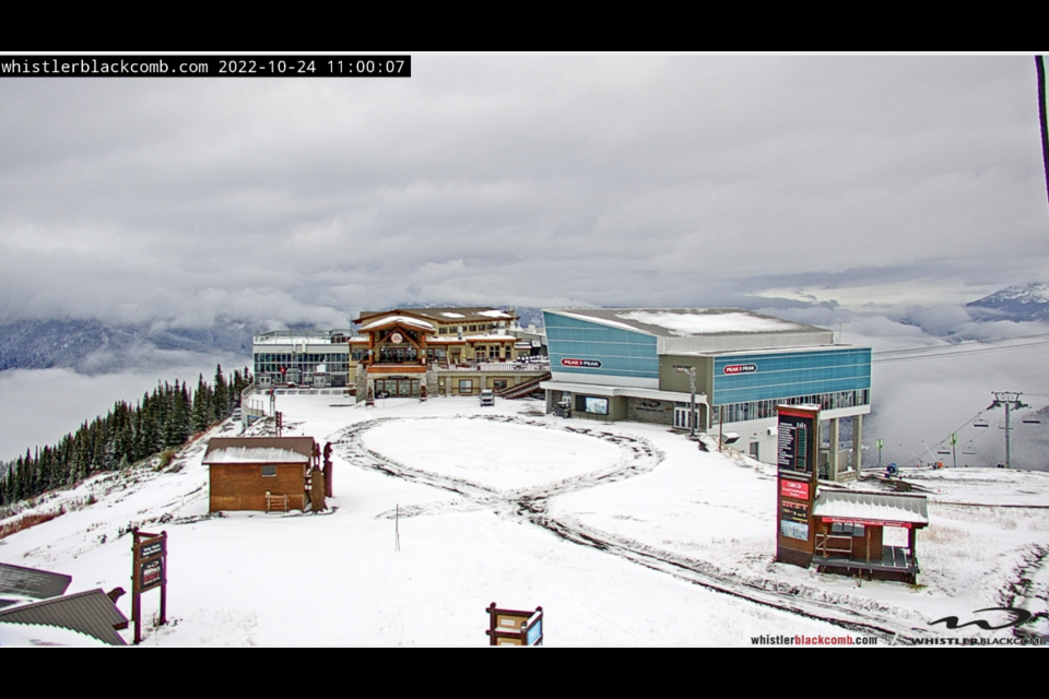 Whistler Mountain's Roundhouse Lodge pictured on October 24.