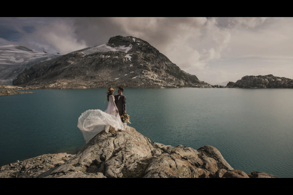 Anna Lengstrand and Keaton Carlson were married on Ipsoot Mountain in Pemberton, B.C.