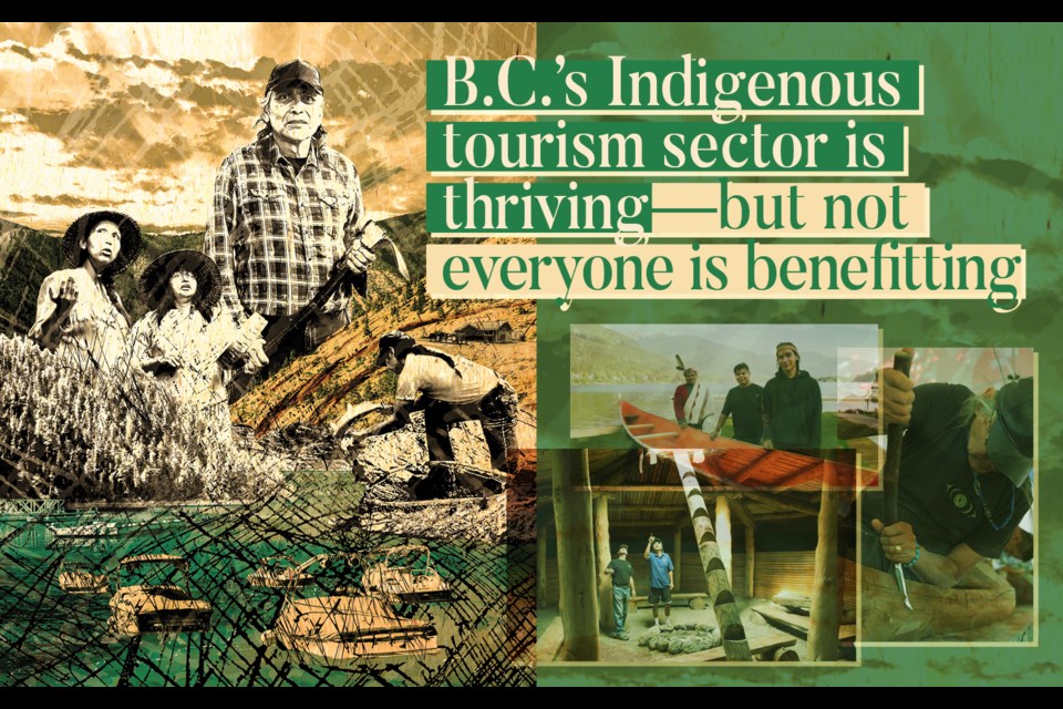 B.C.’s Indigenous tourism sector is thriving—but not everyone is benefitting.
Indigenous tourism operations have seen significant growth in recent years, particularly in rural areas, but some First Nations communities aren’t getting their piece of the pie.
