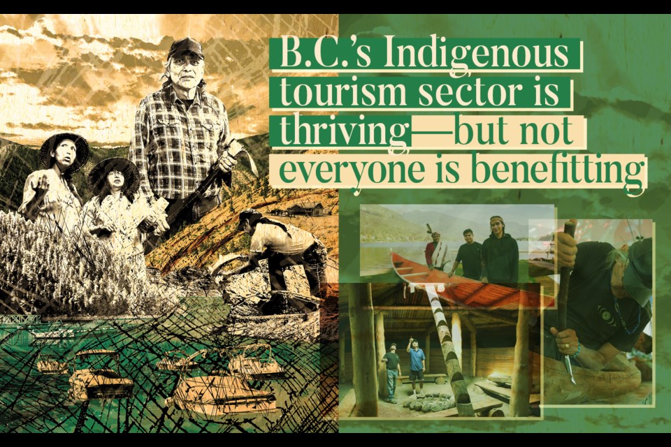 B.C.’s Indigenous tourism sector is thriving—but not everyone is benefitting.
Indigenous tourism operations have seen significant growth in recent years, particularly in rural areas, but some First Nations communities aren’t getting their piece of the pie.
