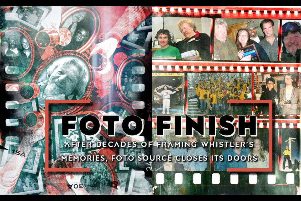 Foto Finish. After decades of framing Whistler’s memories, Foto Source closes its doors