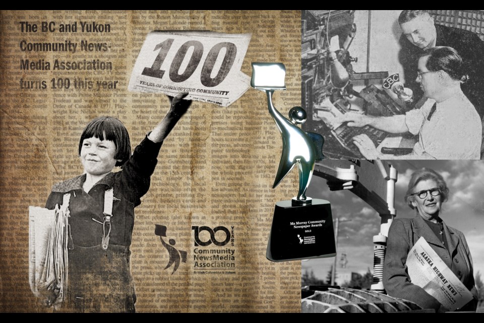 A hundred years of connecting community 
The BC and Yukon Community News-Media Association turns 100 this year.