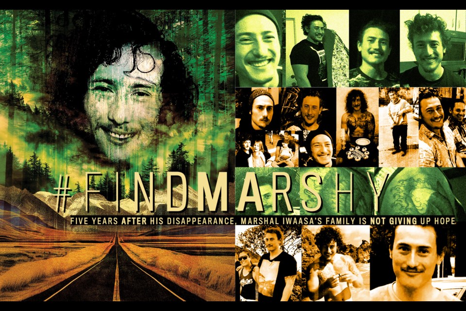 #FINDMARSHY. Five years after his disappearance, Marshal Iwaasa’s family is not giving up hope