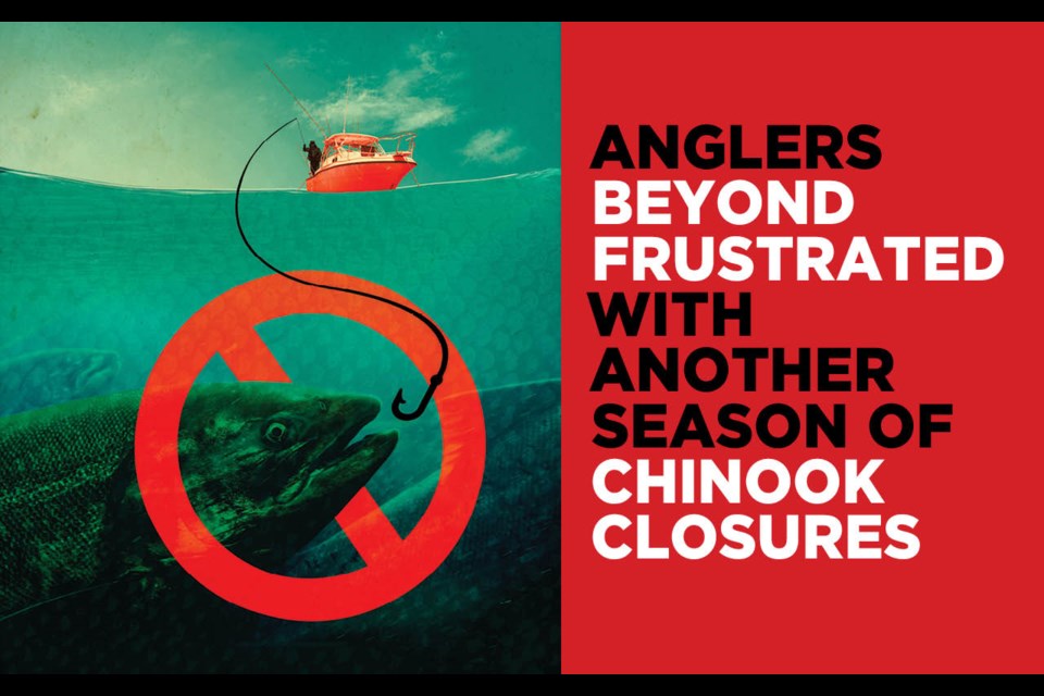 Anglers beyond frustrated with another season of chinook closures.