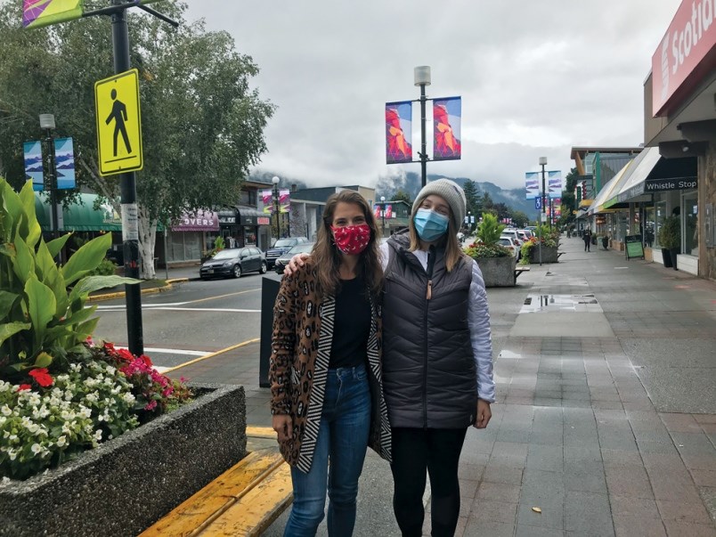 jenna-becker-and-sarah-beech-in-downtown-squamish-last-week