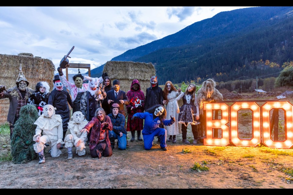SPOOKY, SCARY This year’s Field of Screams in Pemberton raised more than $4,000 for the Pemberton Animal Wellbeing Society (PAWS). 