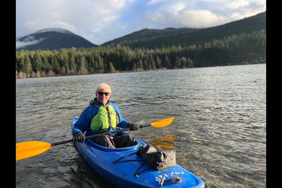 NEW YEAR’S PADDLE The new year is starting off on a warm note—challenging conditions for skiing, but great for a paddle on Green Lake! 