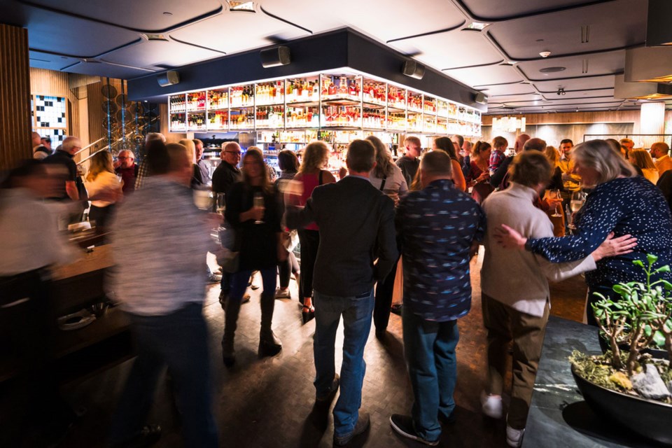 BLUE FRIDAY Award-winning local restaurant Wild Blue marked its two-year anniversary with a special sip and celebrate event on Friday, Sept. 13. 