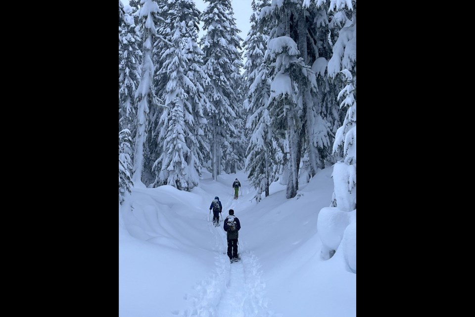 FROSTY TRAILS Recent snowfall in the Sea to Sky made for some beautiful snowshoeing up to Elfin Lakes last week.