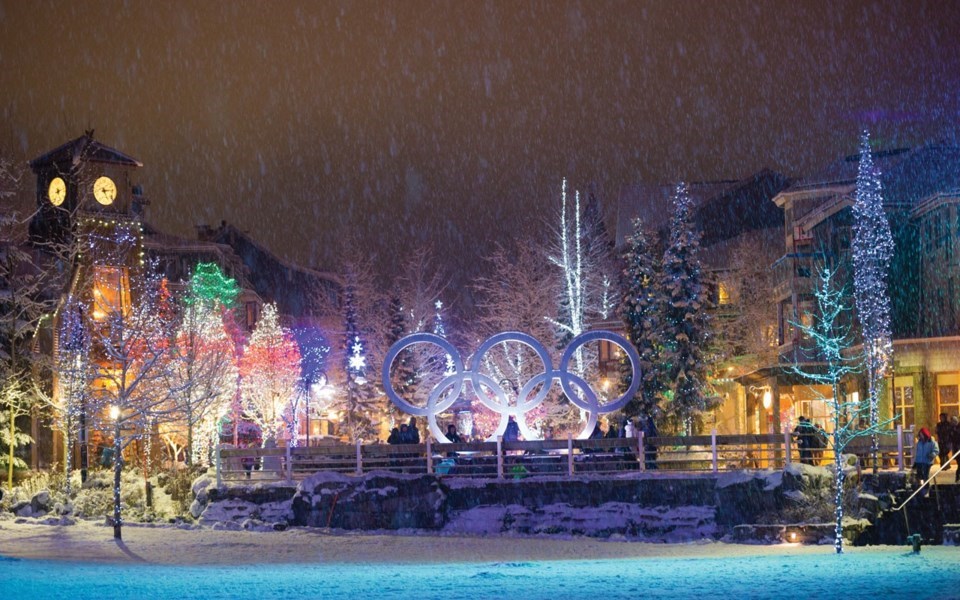 Whistler christmas lights