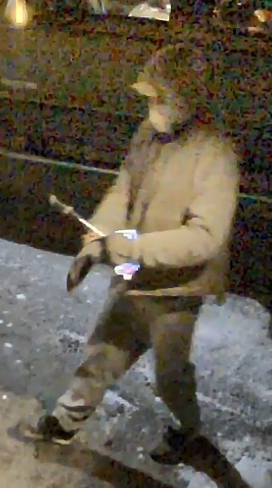 A security still of a suspect connected to a mailbox break-in in Kadenwood last week. 
IMAGE COURTESY OF WHISTLER RCMP