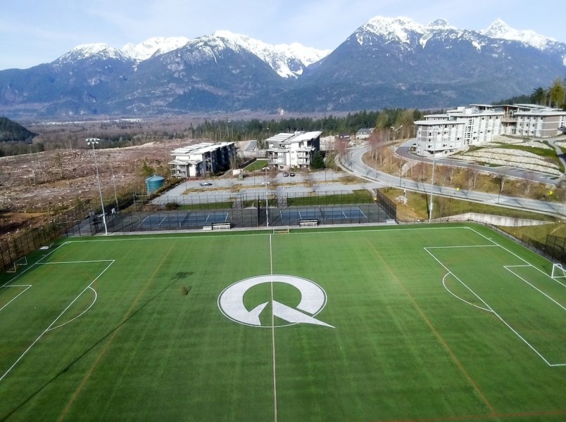 Over the summer, this field will be replaced by Capilano University, with a new and improved one.

File photo/Mykel Thuncher