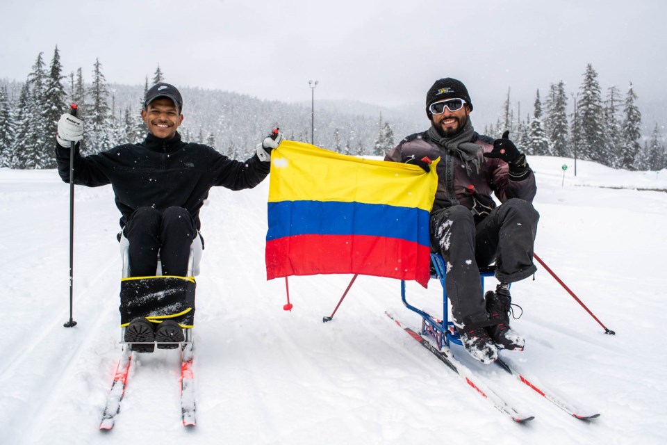 Participating Nations Team Managers pose for the camera at the 2023 Adaptive Winter Sports Camp hosted in Whistler by the Invictus Games. 
