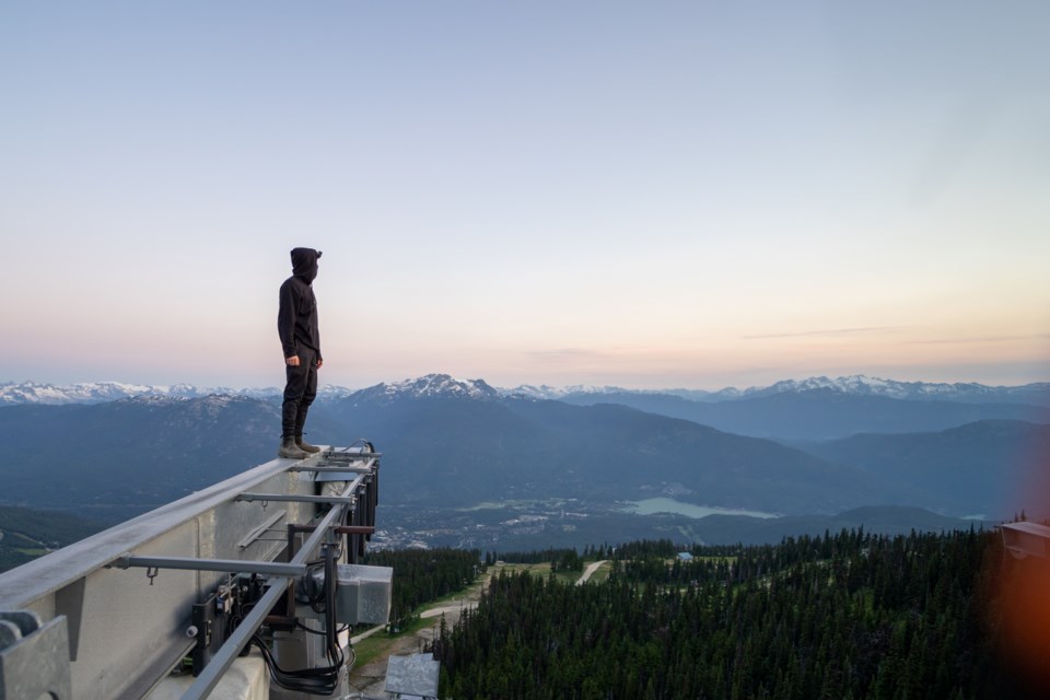 N - Gondola Climber - Photo by Chase TO