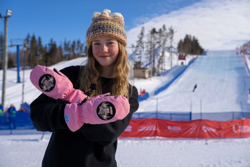 Whistler’s Amalia Pelchat won three medals at the 2023 Canada Winter Games in Prince Edward Island. 
