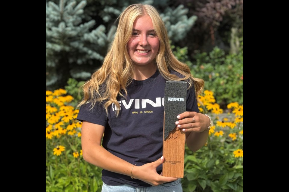 Ruby Wells earned the 2025 Stevie Smith Memorial Award.