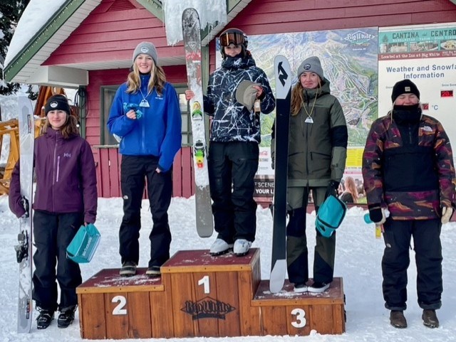 Whistler Freeride skiers swept the podium at the IFSA Big White regional on Jan. 28-29, 2023. 