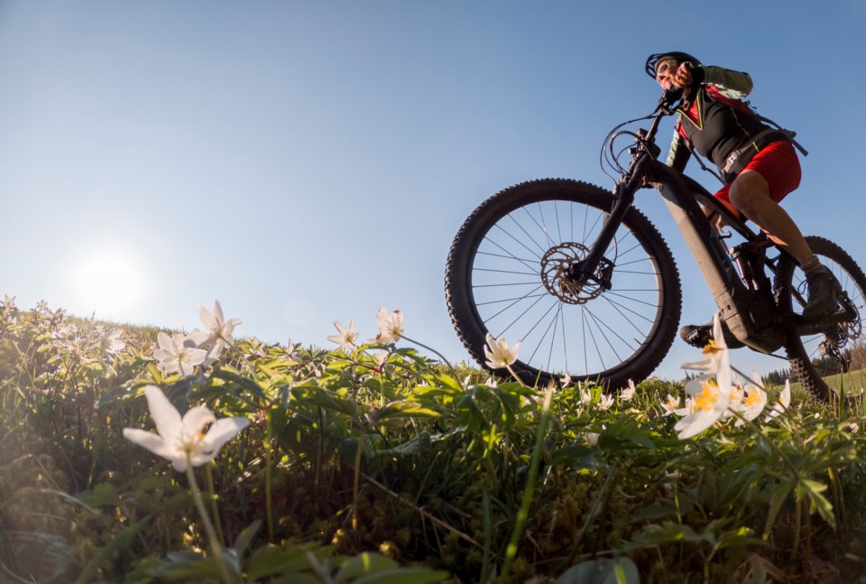 ebike riding