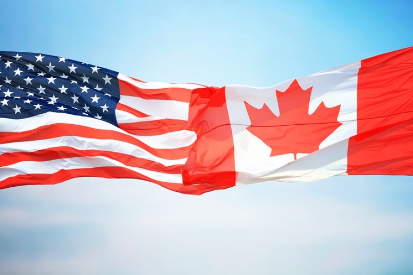 us-canada-flags-3dmitry-getty