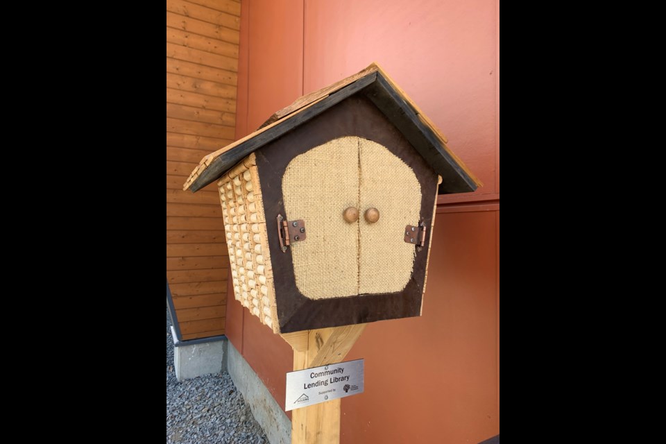Custom Community Lending Library created by Whistler Local Raul Bautista. Submitted by WHA