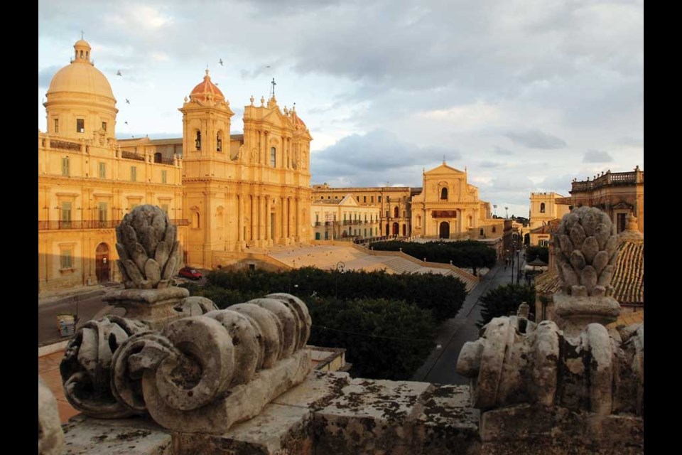 The town of Noto was rebuilt following a 1693 earthquake. Photo by GnuckX